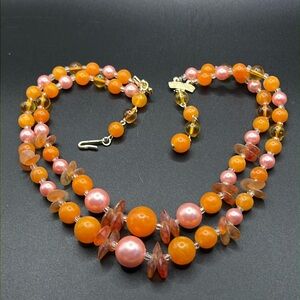 Vintage Japan beaded necklace